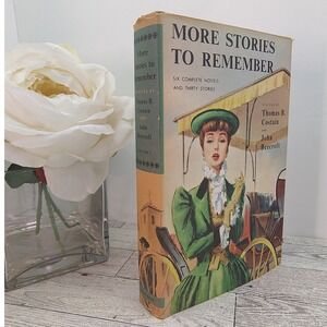 1958 More Stories to Remember Vtg Short Story Anthology Illustrated Edition HCDJ